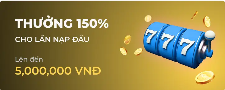 Khuyến mãi Thưởng 150% tại V9Bet